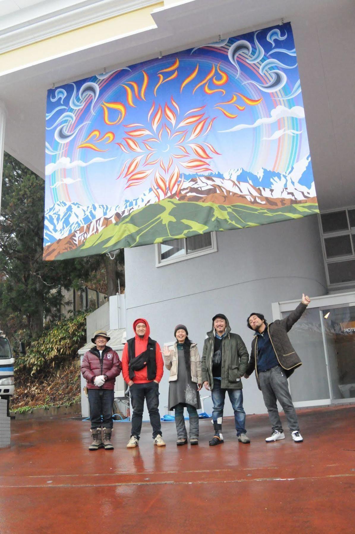 Hotel Bonfire Hakuba Exterior foto